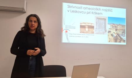 Predstavitev arheoloških najdišč v Leskovcu pri Krškem